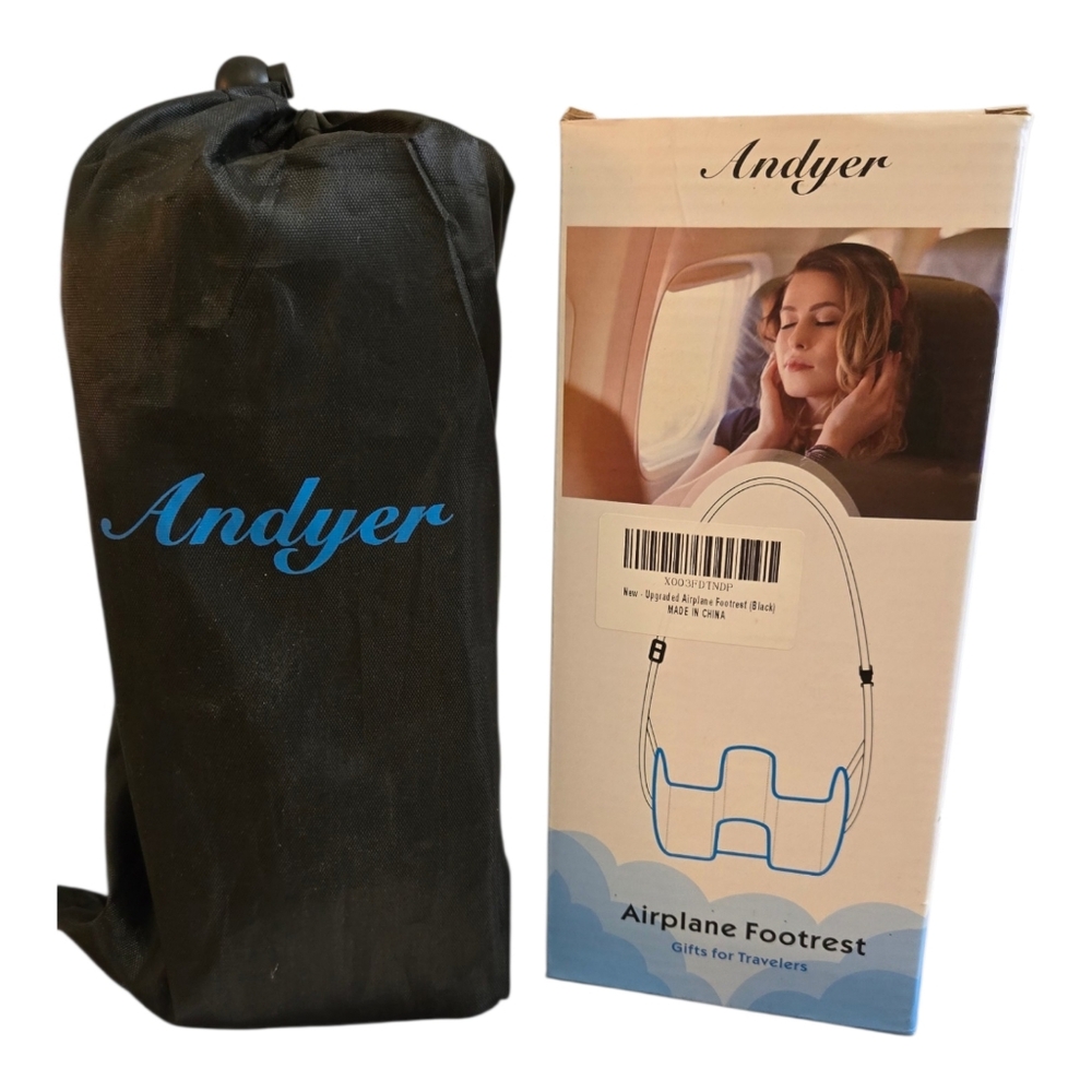 Andyer Airplane Footrest Portable Foot Rest for Travel New